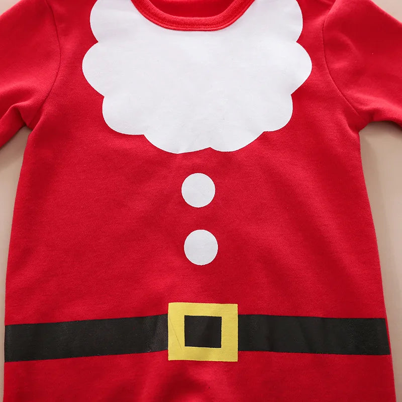 Weiches Baby-Weihnachtskostüm Baumwolle