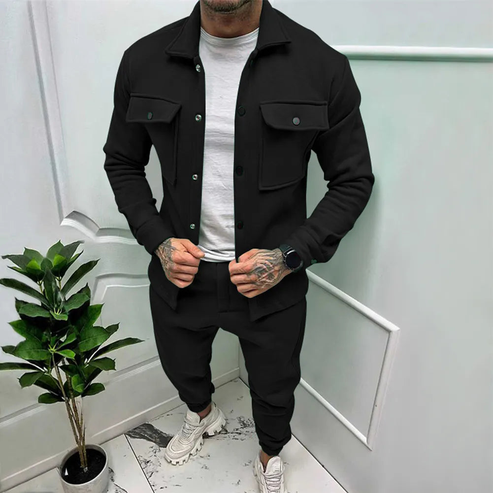 Stilvolles Wildleder Set