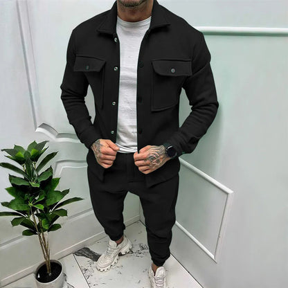 Stilvolles Wildleder Set