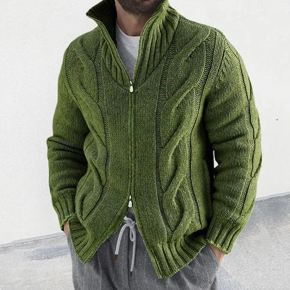 Norvielle Herren Strickjacke Klassisch Bequem