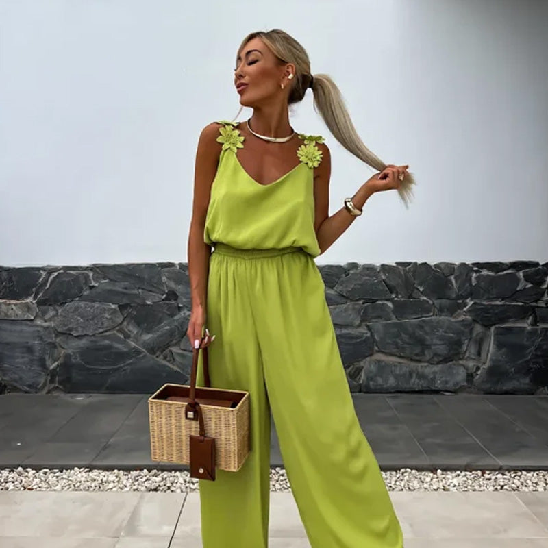 Stilvolle Damen Sommerjumpsuit