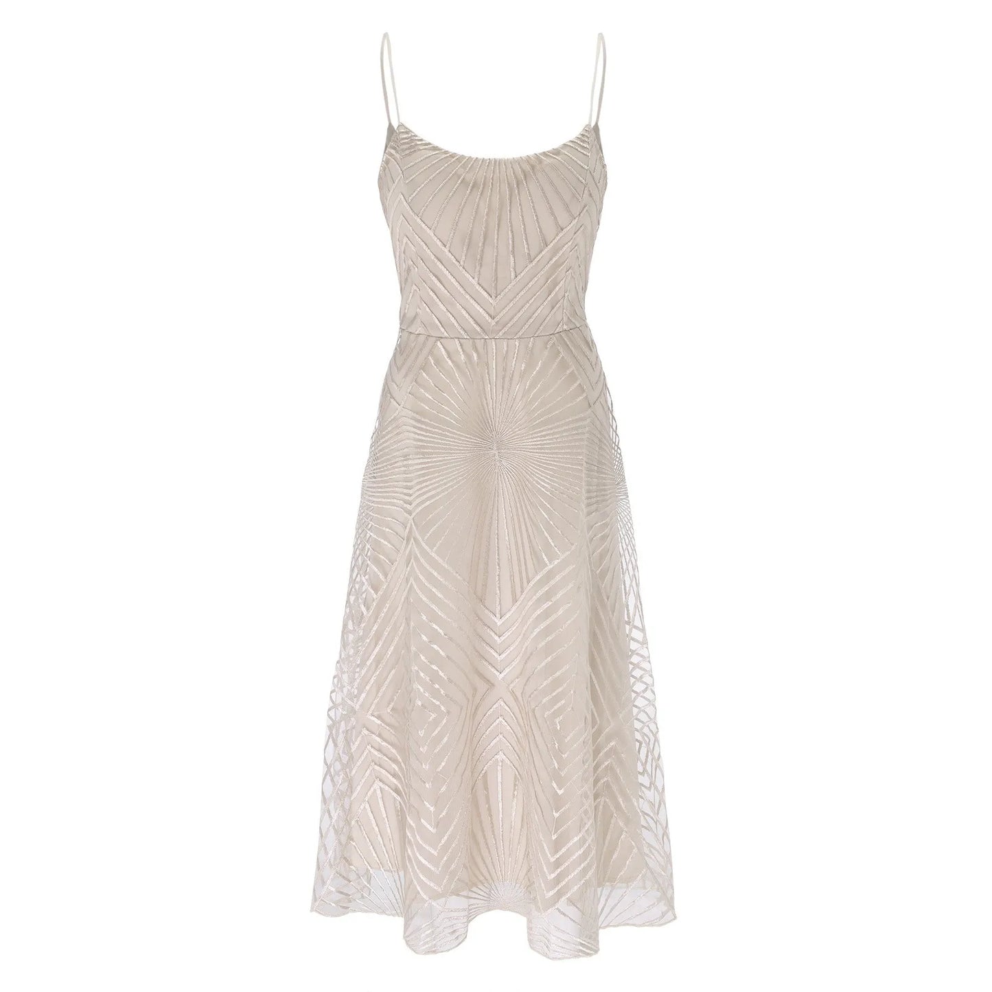 Elegantes Damen A-Linie Cocktailkleid