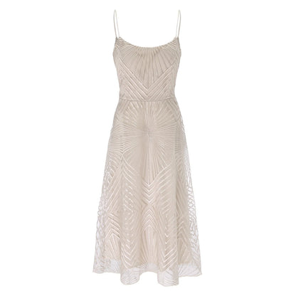 Elegantes Damen A-Linie Cocktailkleid