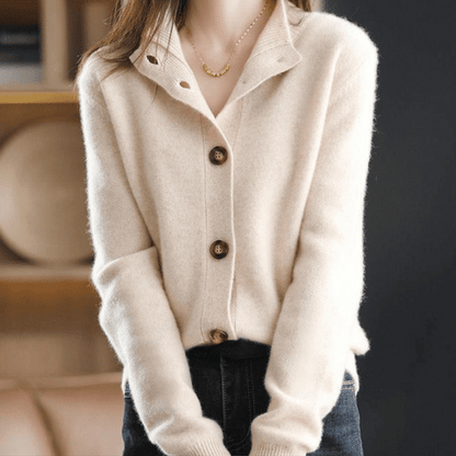 Anny Damen Cashmere Strickcardigan