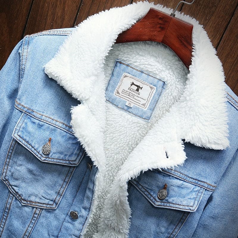 Norvielle Herren Jeansjacke Modern Trendig