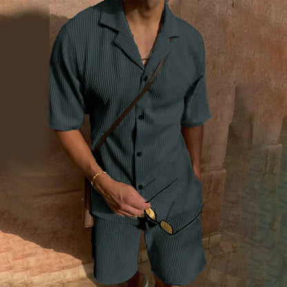 Herren Sommeranzug Luxe Baumwolle Beige