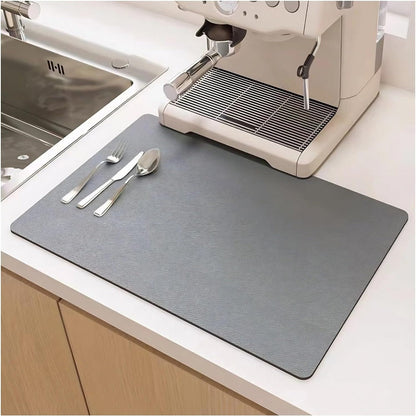 Schnelltrocknende Geschirrmatte Hochabsorbierend