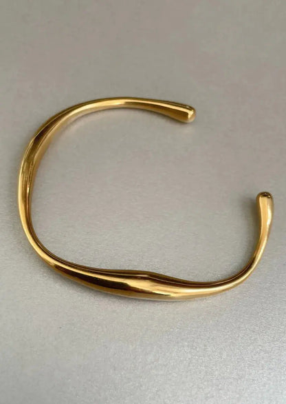 Lena | Golden Manschettenarmband Zendoo.de