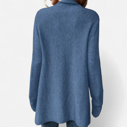 Damen Fransen-Pullover V-Ausschnitt mit Tasseln