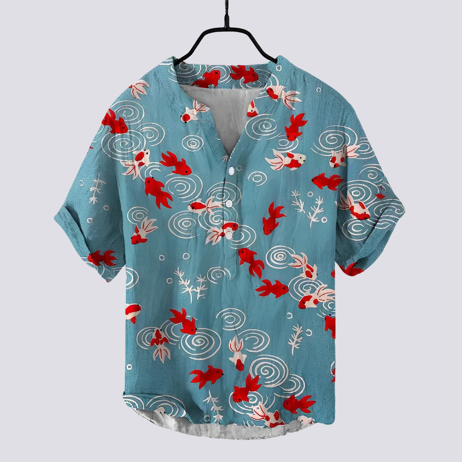 Fiona Damen Chic-Shirt mit originellem Druck - Norvielle