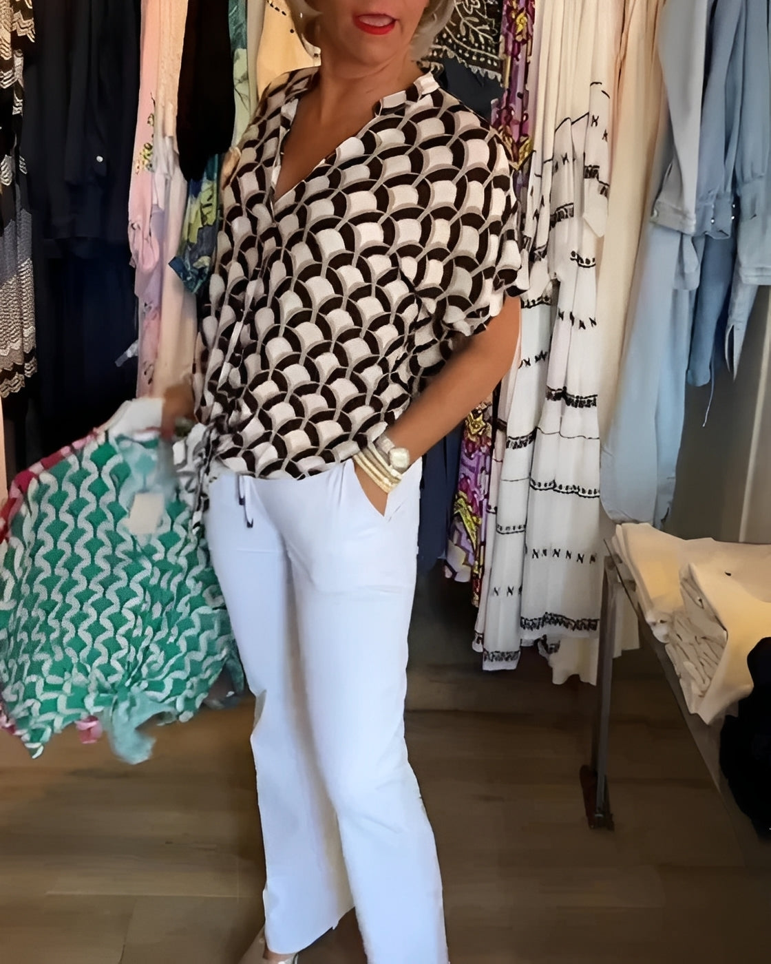 DamenOberteil Stilvoll mit Design