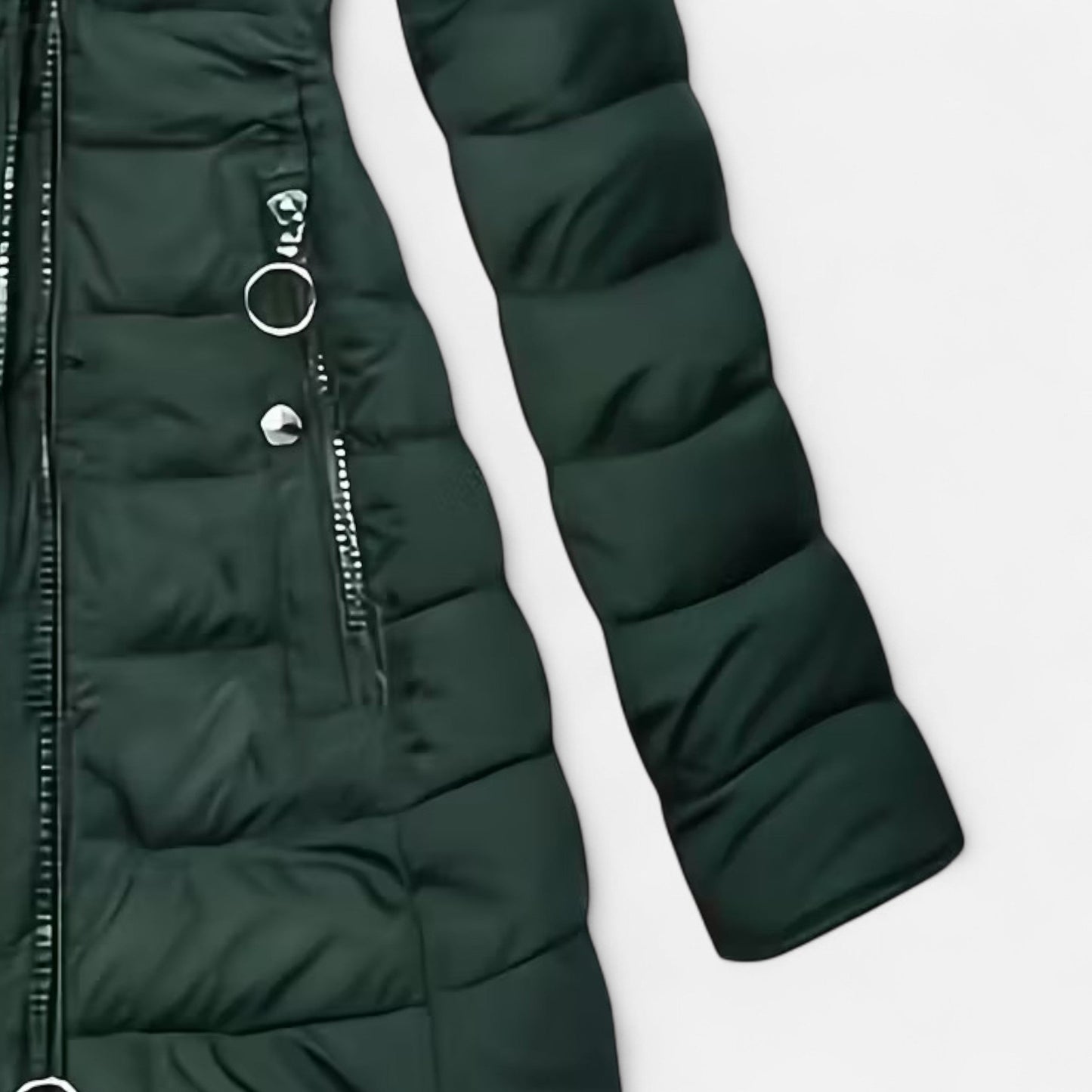 Damen Fleecejacke Slim Fit mit Kapuze und Reißverschluss