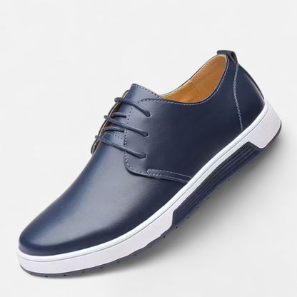 Landon Herren Oxford Schuhe Leder Klassisch Schwarz - Norvielle
