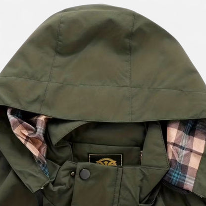 Herren Windbreaker Jacke Leicht Kapuze