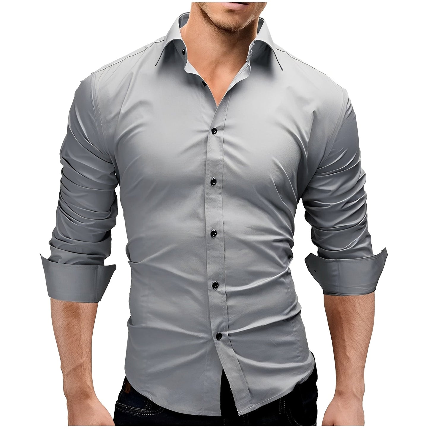 Lucas Herren Slim Fit Hemd
