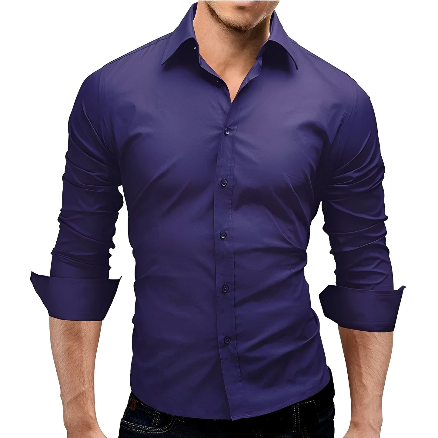 Lucas Herren Slim Fit Hemd