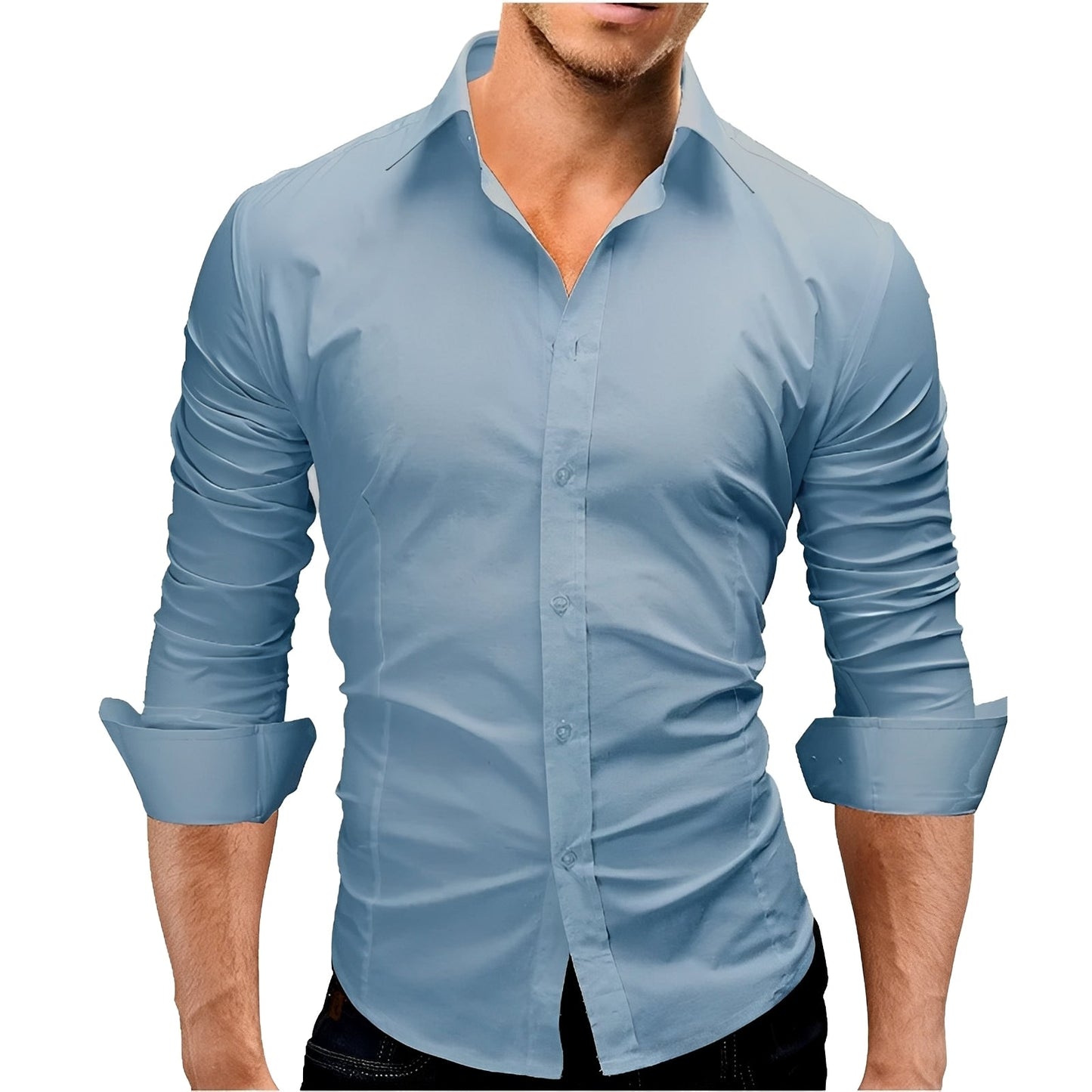 Lucas Herren Slim Fit Hemd