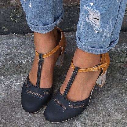 Damen Absatzschuhe Ausgewogene Höhe