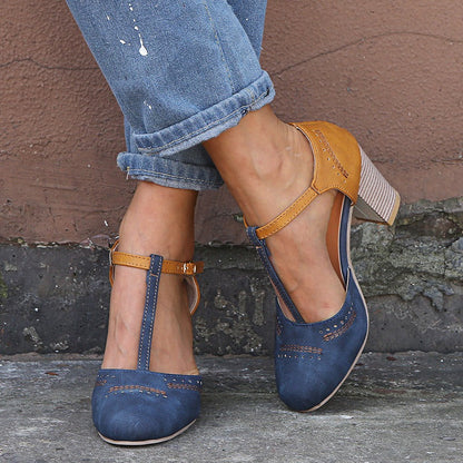Damen Absatzschuhe Ausgewogene Höhe