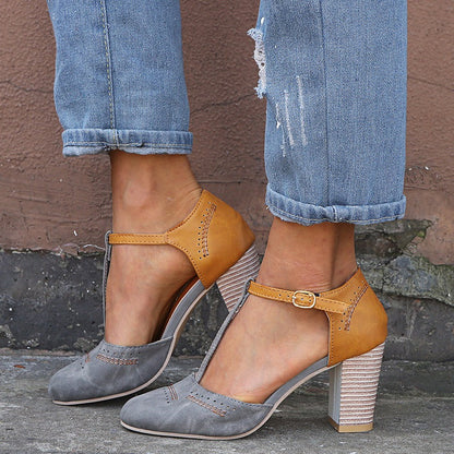Damen Absatzschuhe Ausgewogene Höhe
