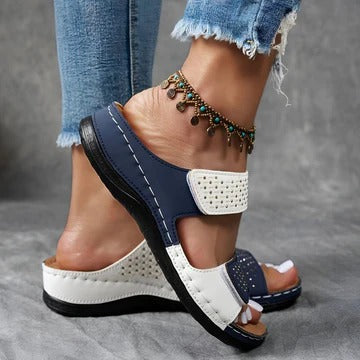 Damen Orthopädische Sandalen Klettverschluss