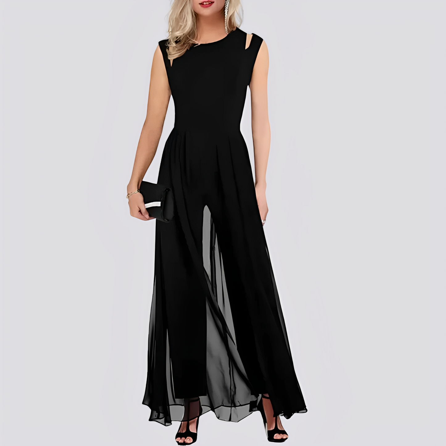 Ärmelloser Damen Jumpsuit