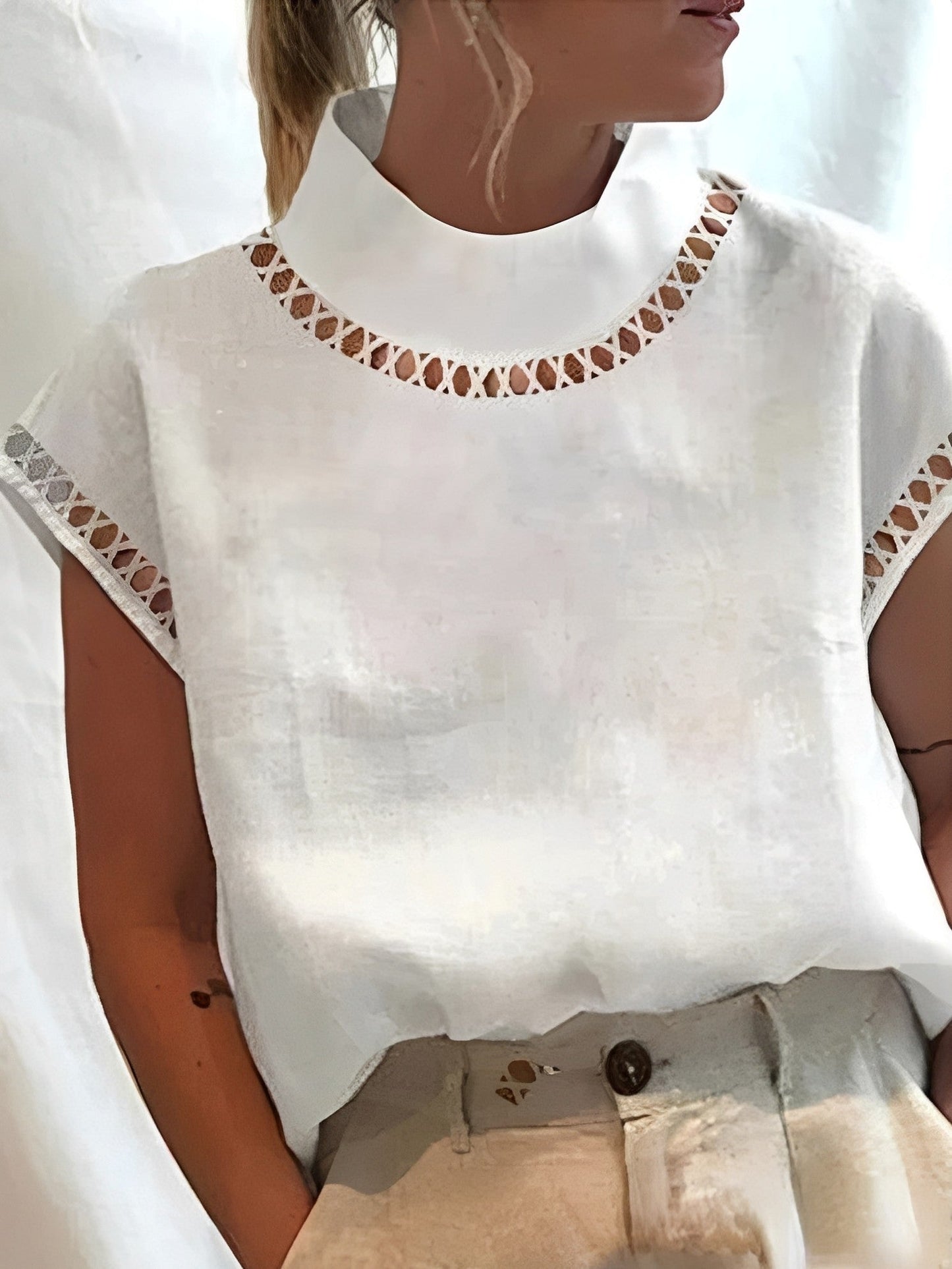 Damen Dekolleté Elegantes Design