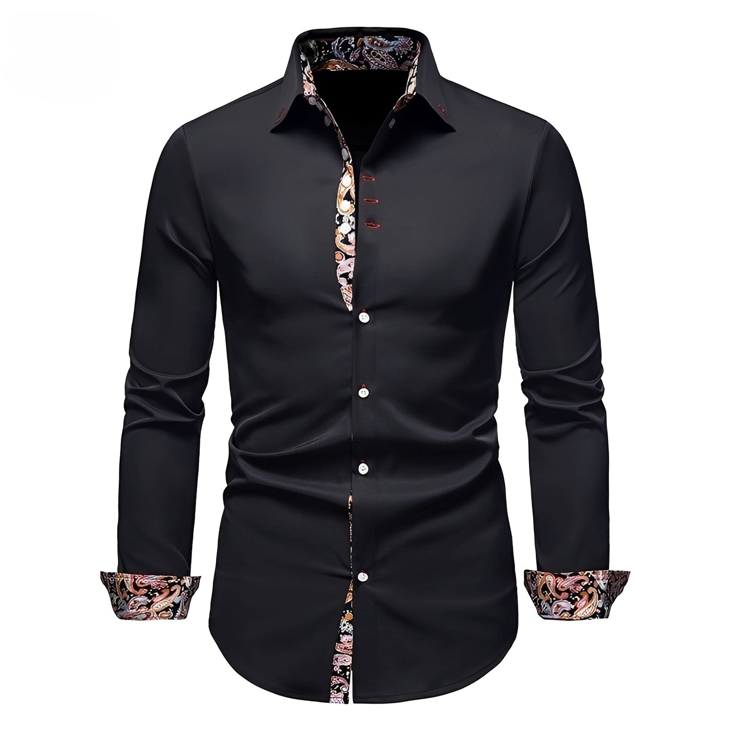 Adrien Herren Langarmhemd Elegant