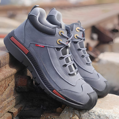 Herren Wanderschuhe Wasserdicht Stahlkappe