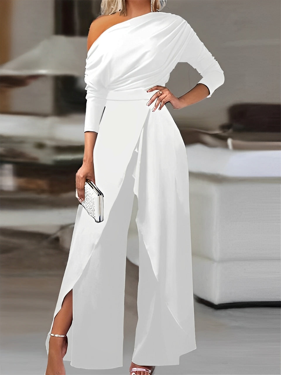 Damen Klassischer Einteiler Tailleur - Norvielle