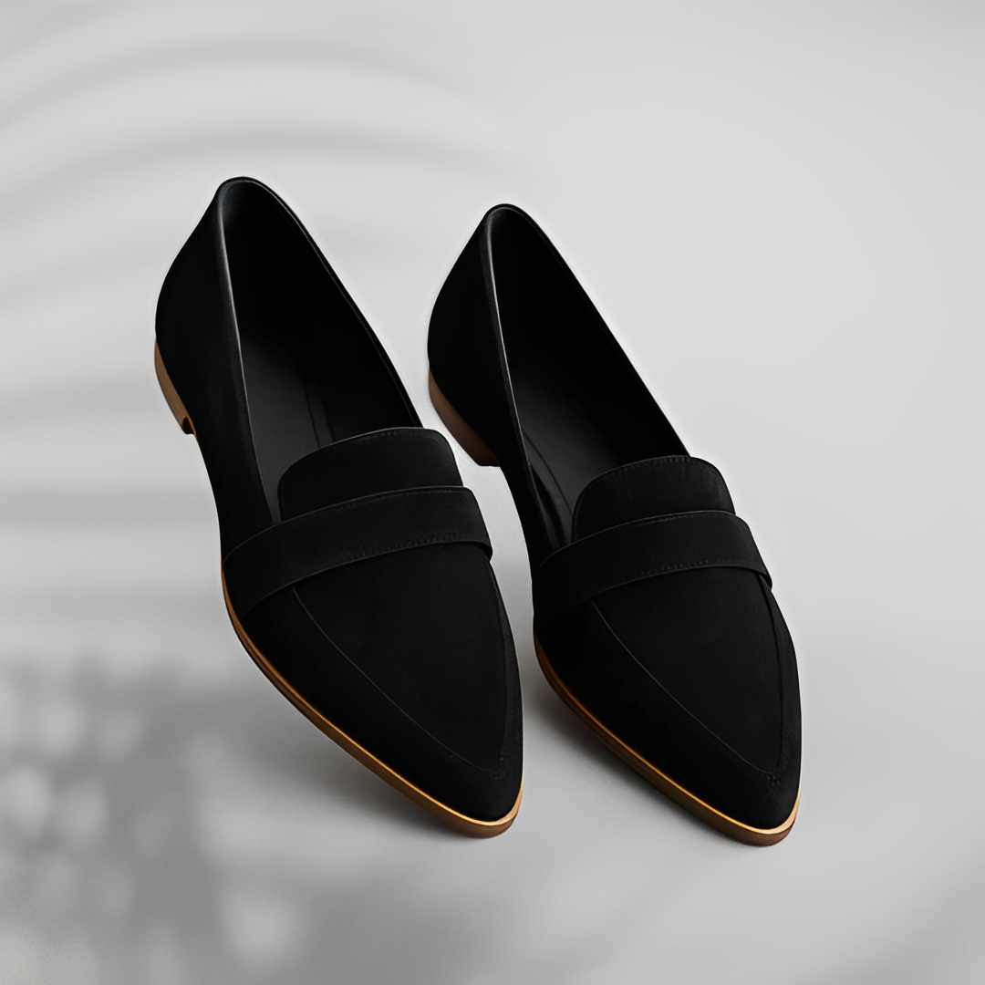 Damen Pumps mit Spitzenschuh Kappe