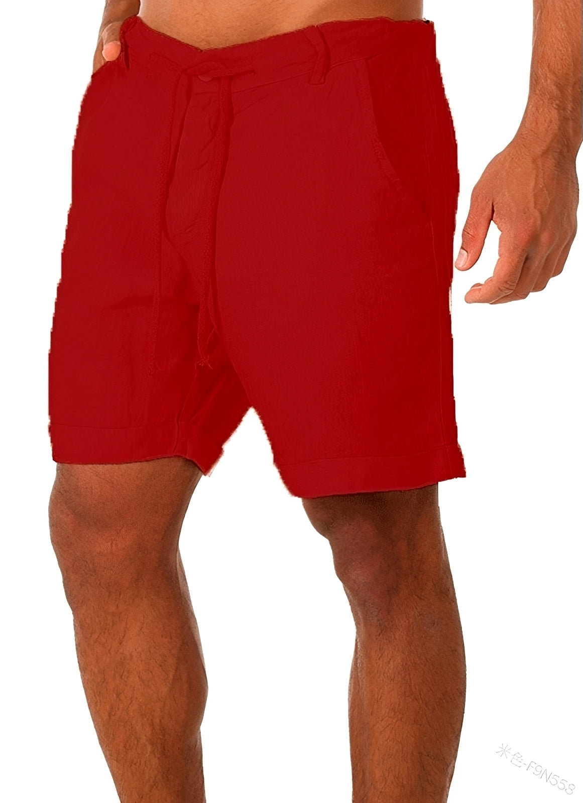 Herren Schnürshorts Lässig Bequem