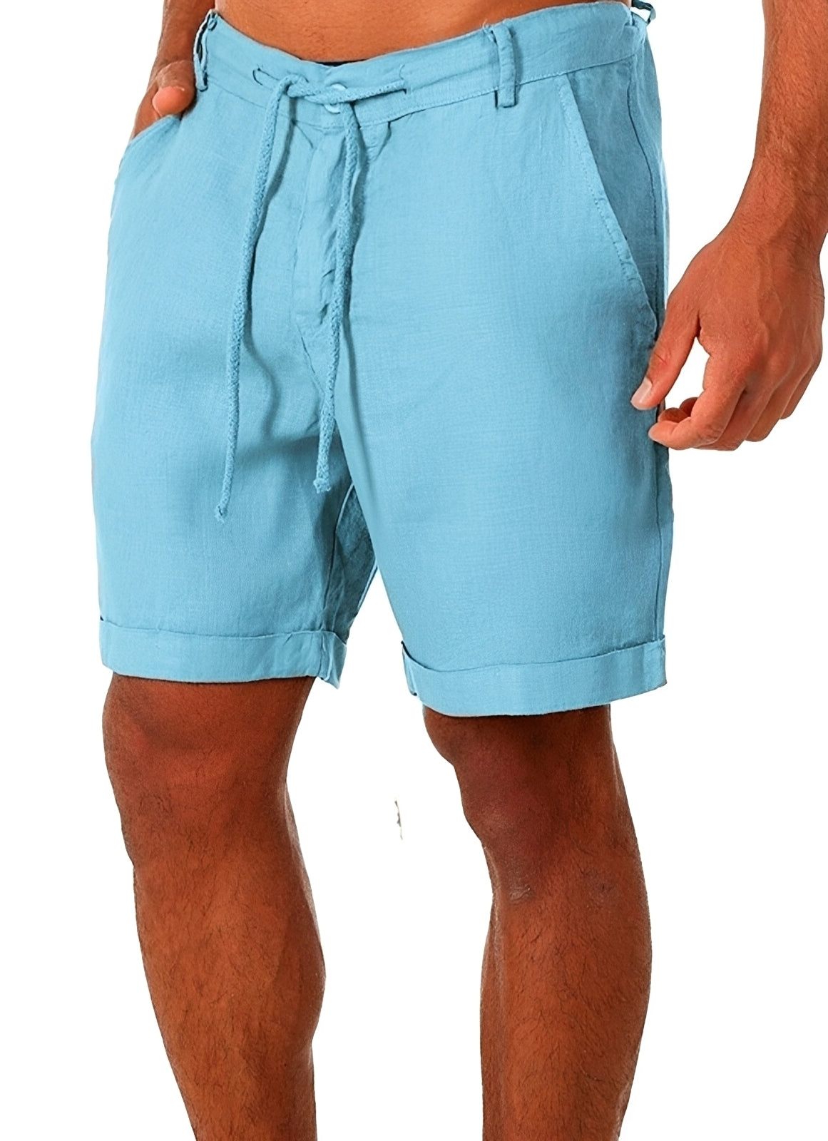 Herren Schnürshorts Lässig Bequem