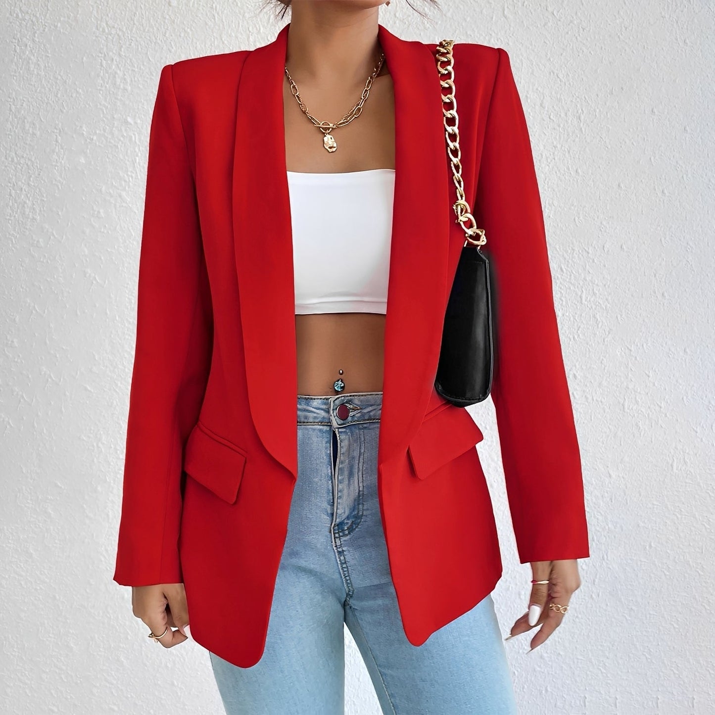 Wendy Damenblazer Tailliert Elegant