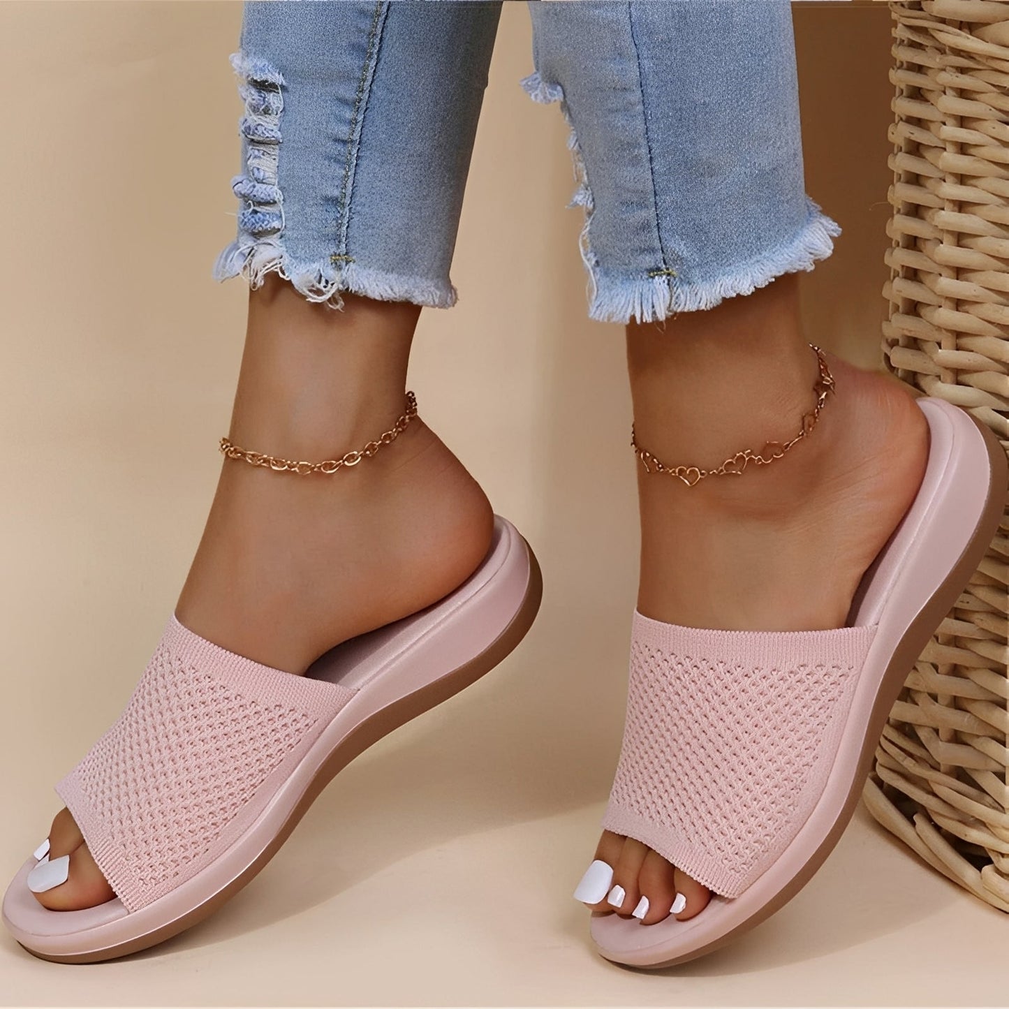 Damen Bequeme Freizeitsandalen