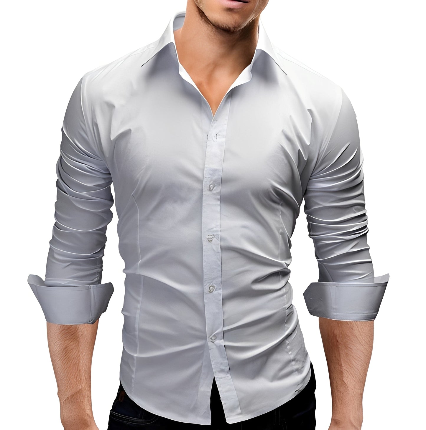 Lucas Herren Slim Fit Hemd