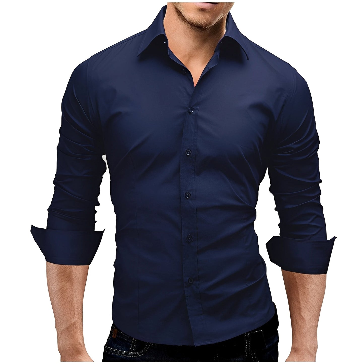 Lucas Herren Slim Fit Hemd