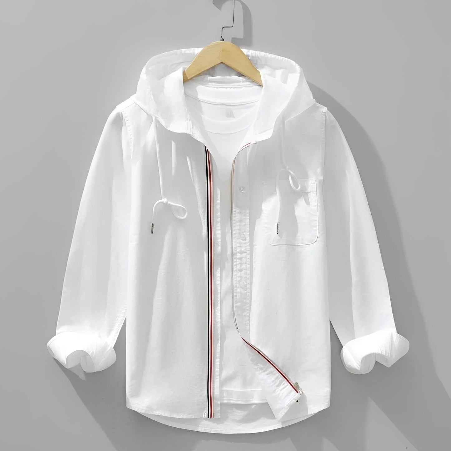 Herren Freizeitshirt Kapuze Langärmlig - Norvielle