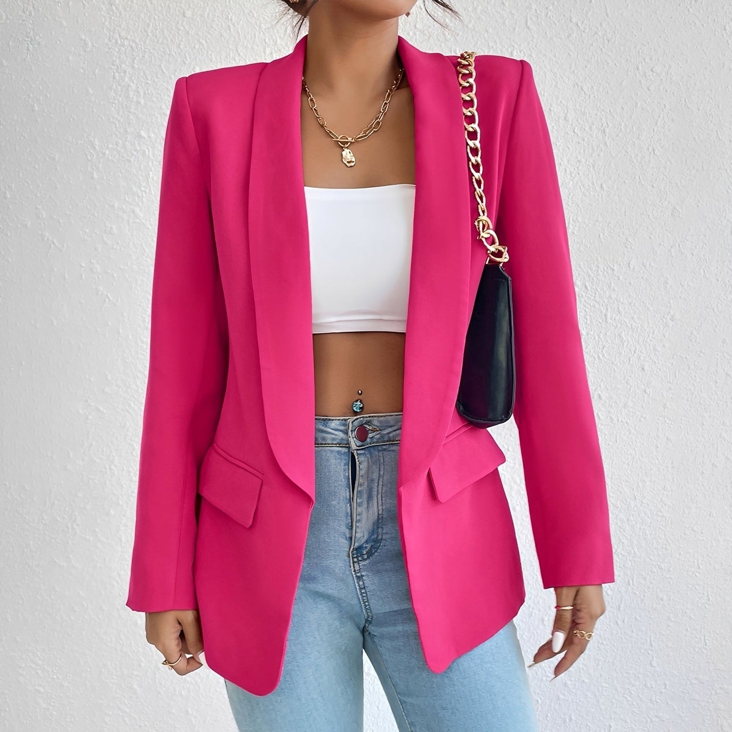 Wendy Damenblazer Tailliert Elegant