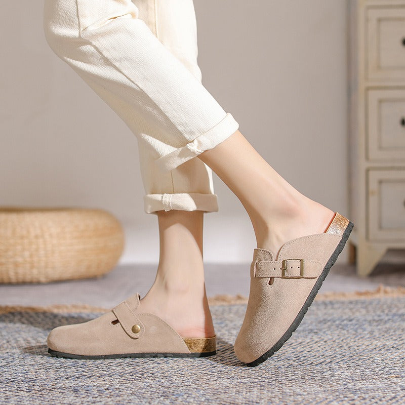Maelle Damen Ergonomische Mules Komfortschuhe