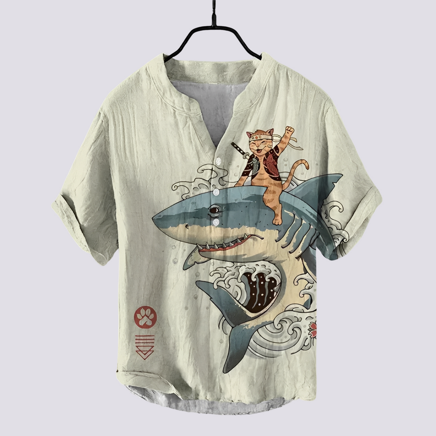 Fiona Damen Chic-Shirt mit originellem Druck
