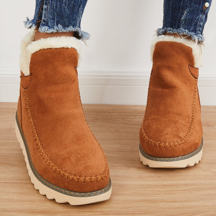 Damen Waterproof Winterstiefel Isoliert