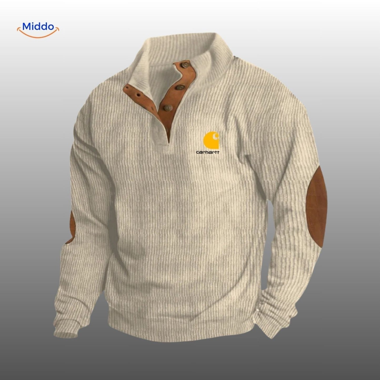 Herren Corduroy Pullover Bequem Stilvoll