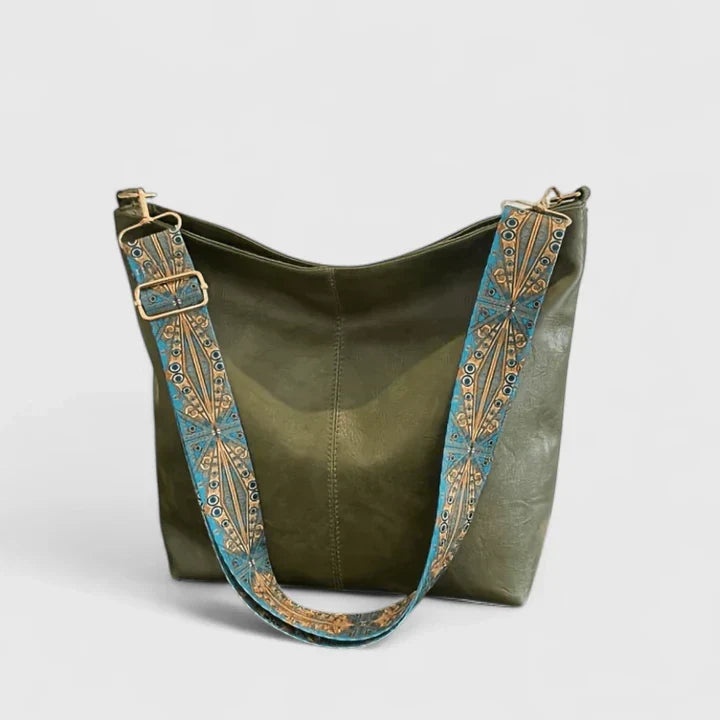 Damen Schultertasche Einzigartiger Stil Leder