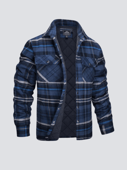 Norvielle Herren Flanelljacke Stilvoll