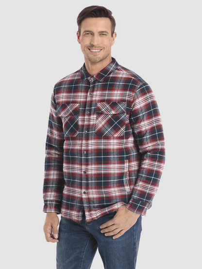 Norvielle Herren Flanelljacke Stilvoll