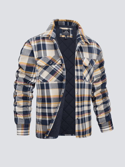 Norvielle Herren Flanelljacke Stilvoll