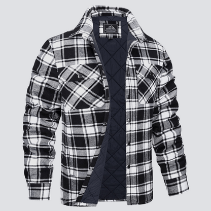 Norvielle Herren Flanelljacke Stilvoll