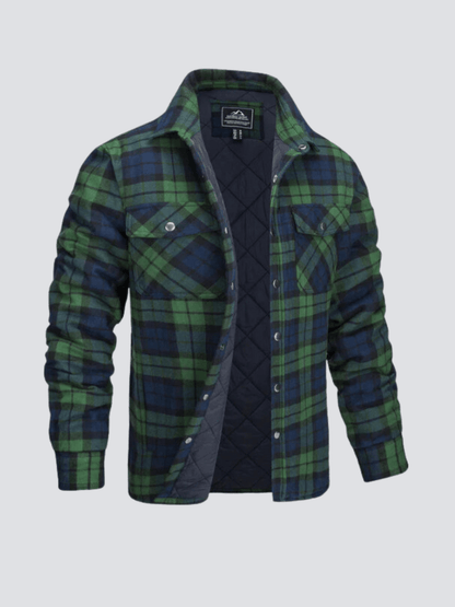 Norvielle Herren Flanelljacke Stilvoll