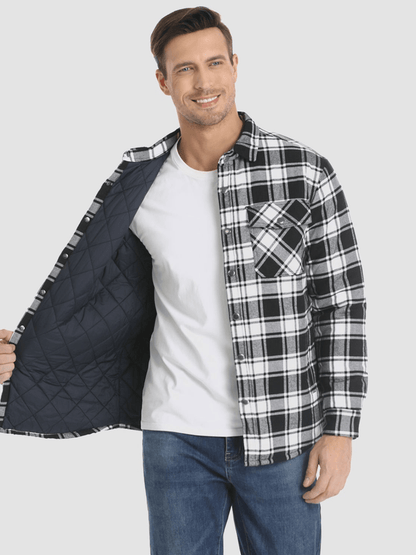 Norvielle Herren Flanelljacke Stilvoll